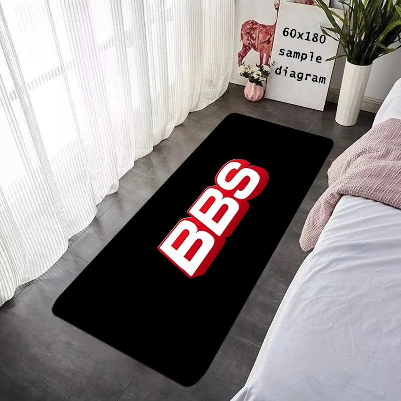 House Entrance Doormat BBS Wheel HubHallway Carpet Living Room Rugs Foot Carpets Bathroom Rug Floor Mats Non-slip Home Decor
