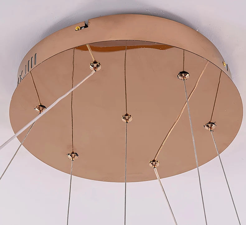 Modern home decor led lights pendant light lamps forstaircase Chandeliers for living room hanging light indoor lighting