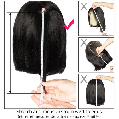 Bob Wig Human Hair Lace Front Wigs Human Hair Human Hair Wigs Transparent 13X4 Straight Lace Frontal Bob Wigs Cheap wigs