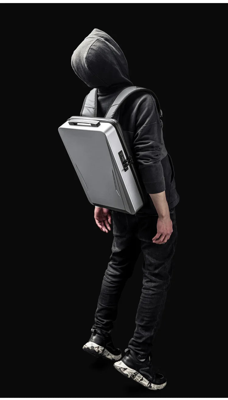 Gaming Laptop Backpack Anti-theft Waterproof Backpack USB Men's PC Hard Shell Business Travel Backpack Stereotype Game Bag 17.3
