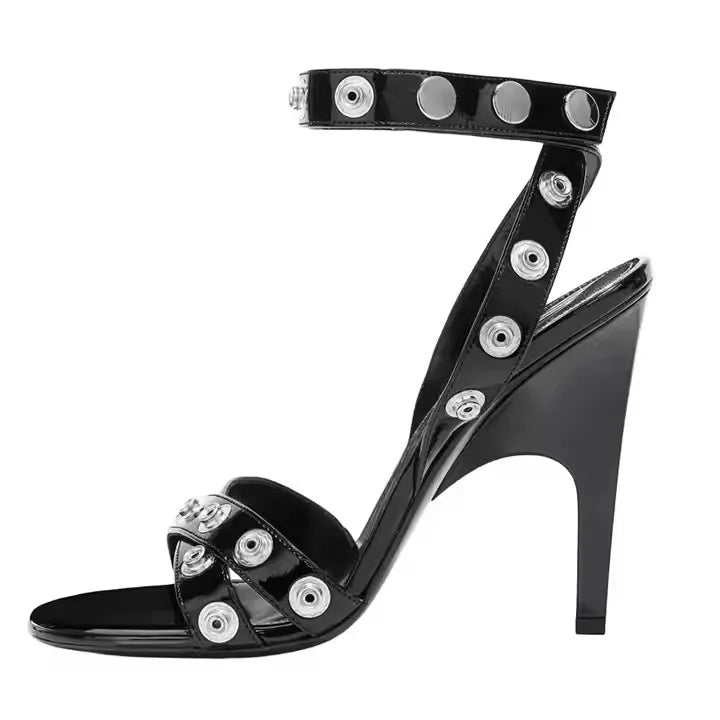 2025 Strappy Knee High Sandals Women Back Lace Up Sexy Female Hollow Cross Strap Sandals Boots Sexy Fashion Open Toe Pumps 44