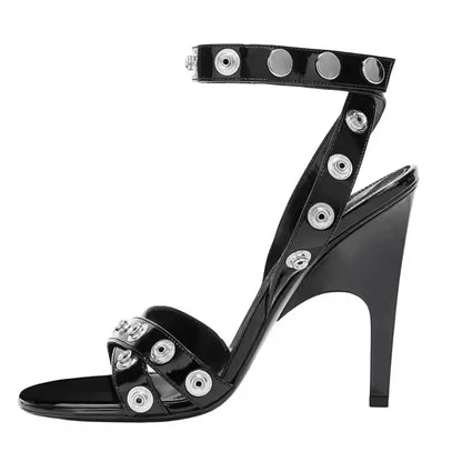 2025 Strappy Knee High Sandals Women Back Lace Up Sexy Female Hollow Cross Strap Sandals Boots Sexy Fashion Open Toe Pumps 44