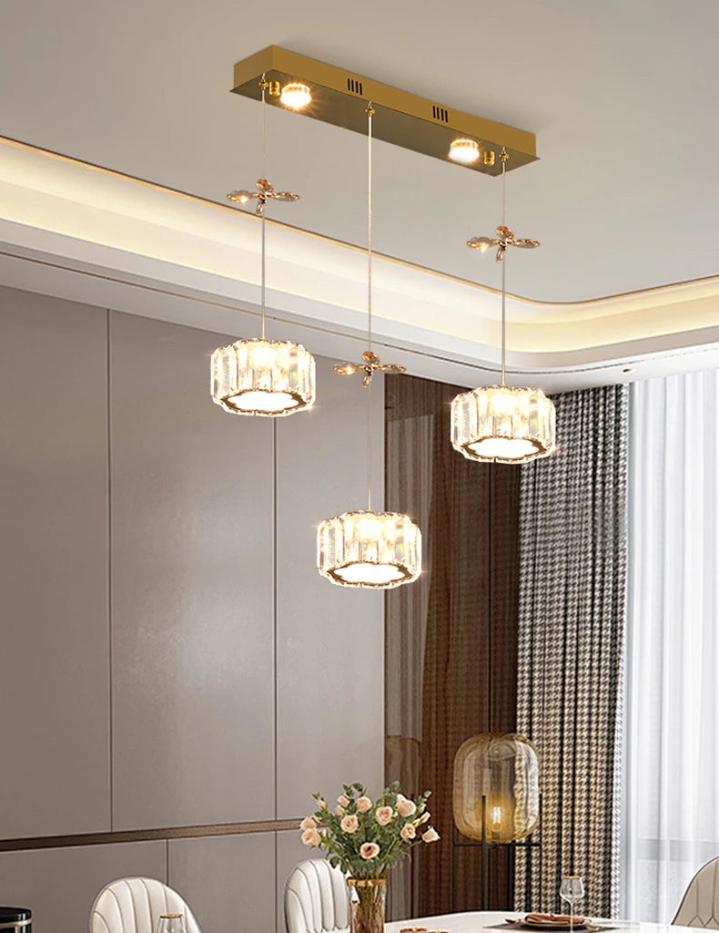 Modern Home Decor LED Lights Pendant Light Lamps for Living Room LED Chandeliers for Dining Room Hanging Light Indoor Lighting