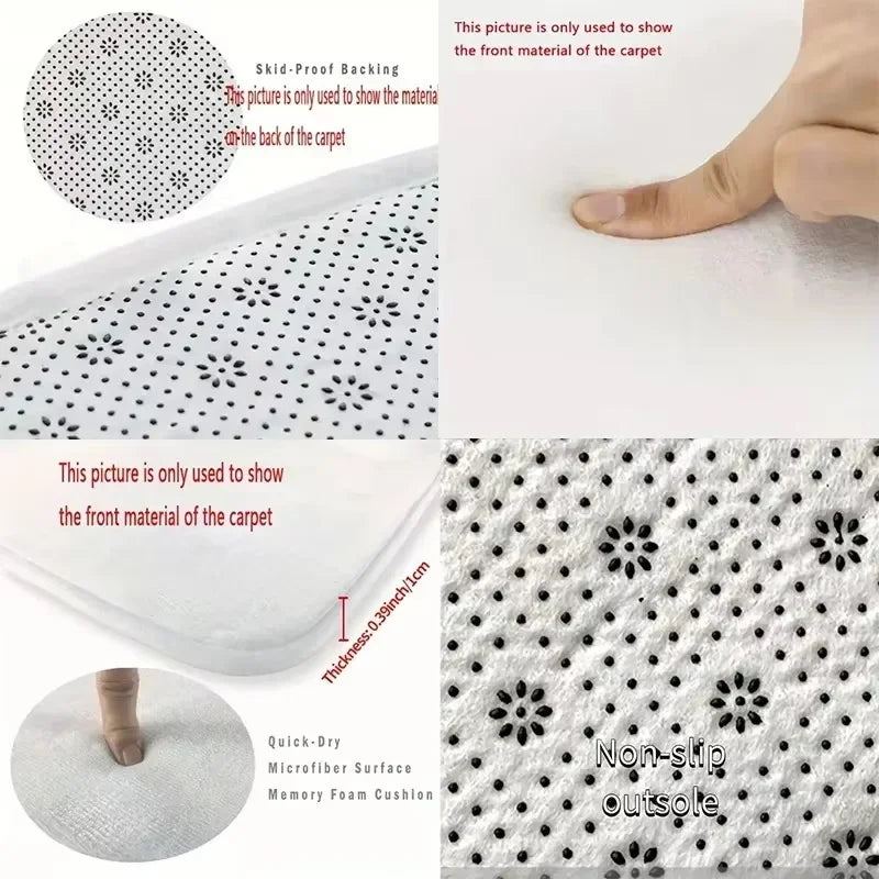 Stone Well Illusion Round Rug Flannel Unique Home Decor Living Room Floor Art Optical Illusion Design Conversation Starter Piece