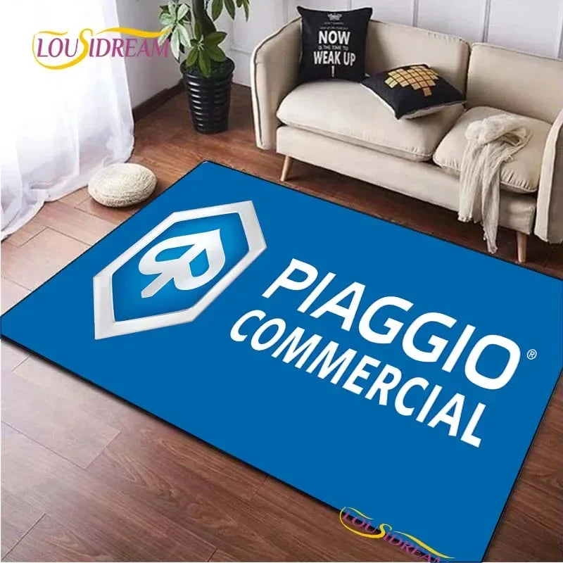 Modern Fashion Piaggios Moto Carpet for Living Room Bedroom Sofa Area Rug decor Kitchen un-slip floor Mat Alfombra birthday gift