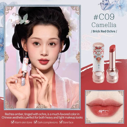Flower Knows All In One Makeup Set Gift Box Garden Cushion Cream Foundation Matte Blush Long Lasting Velvet Lip Cream With Bag