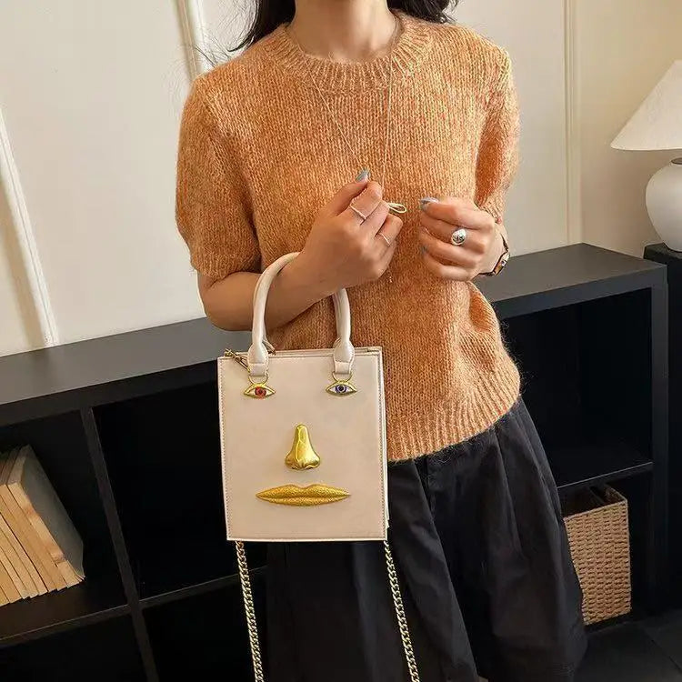 Luxury Brand Classic Women's Handbag In Elegant Leather - Fashionable Shoulder Crossbody Bag For Ladies Designer