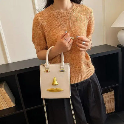 Luxury Brand Classic Women's Handbag In Elegant Leather - Fashionable Shoulder Crossbody Bag For Ladies Designer
