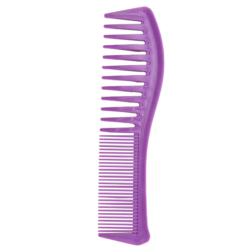 Double Head, Dense Teeth, Flat Comb, Large Teeth Comb, Hairdressing for Oil Head, Large Back
