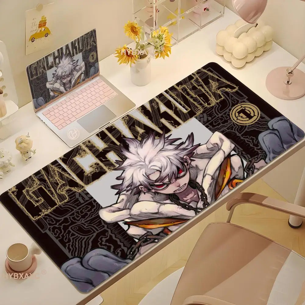 Anime Gachiakuta game large mouse pad suitable for office soft desk pad computer accessories non-slip keyboard rubber mouse pad