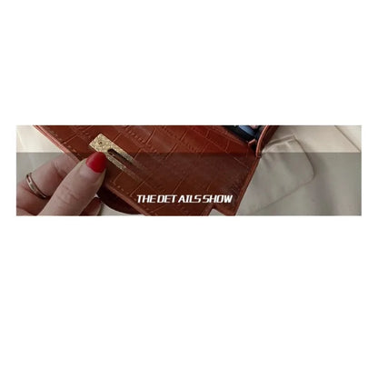 Black Super Hot Stylish Small Bag for Women - 2025 New Autumn/Winter High-End Luxury Minimalist Crossbody Square Bag