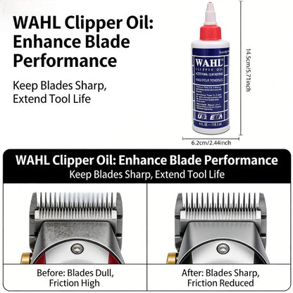 Hair Clipper Blade Oil - Professional Lubricating Oil for Electric Hair Trimmers, Clippers  Razors Reduces Friction