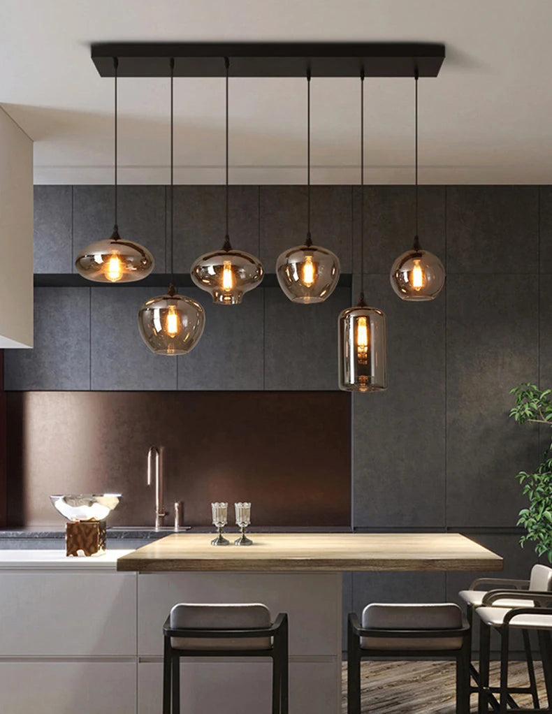 Modern Home Decor Ring LED Lights Pendant Light Lamps for Living Room Chandeliers for Dining Room Hanging Light Indoor Lighting