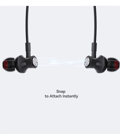 Acer OHR635 Neckband Bluetooth Headphones 40H Playtime Digital Display Wireless 6.0 Earphones with Mic