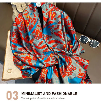 Women's Ethnic Style Printing Shawl Casual Fashion Scarf Travel Photo Outdoor Beach Scarf Shawl