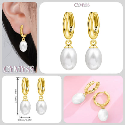 Original 925 Sterling Silver Heart Vintage Luxury Earrings Fashion 18K Gold Hoop Earrings for Women Piercing Jewelry Aretes 2026