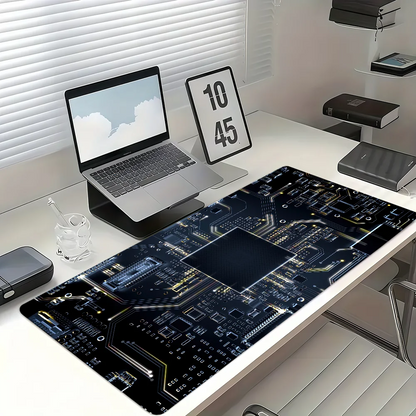 Mechanical Circuit Board Inside M-Motherboard  Mouse Pad Non-slip Thickened Large Writing Lockedge Gaming Cushion Office Student