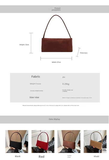 Fashion French Handhel Bag 2026 New Elegant Underarm Handbags for Women's Elegnt Crossbody Bags Armpit Handbag Designer Bags