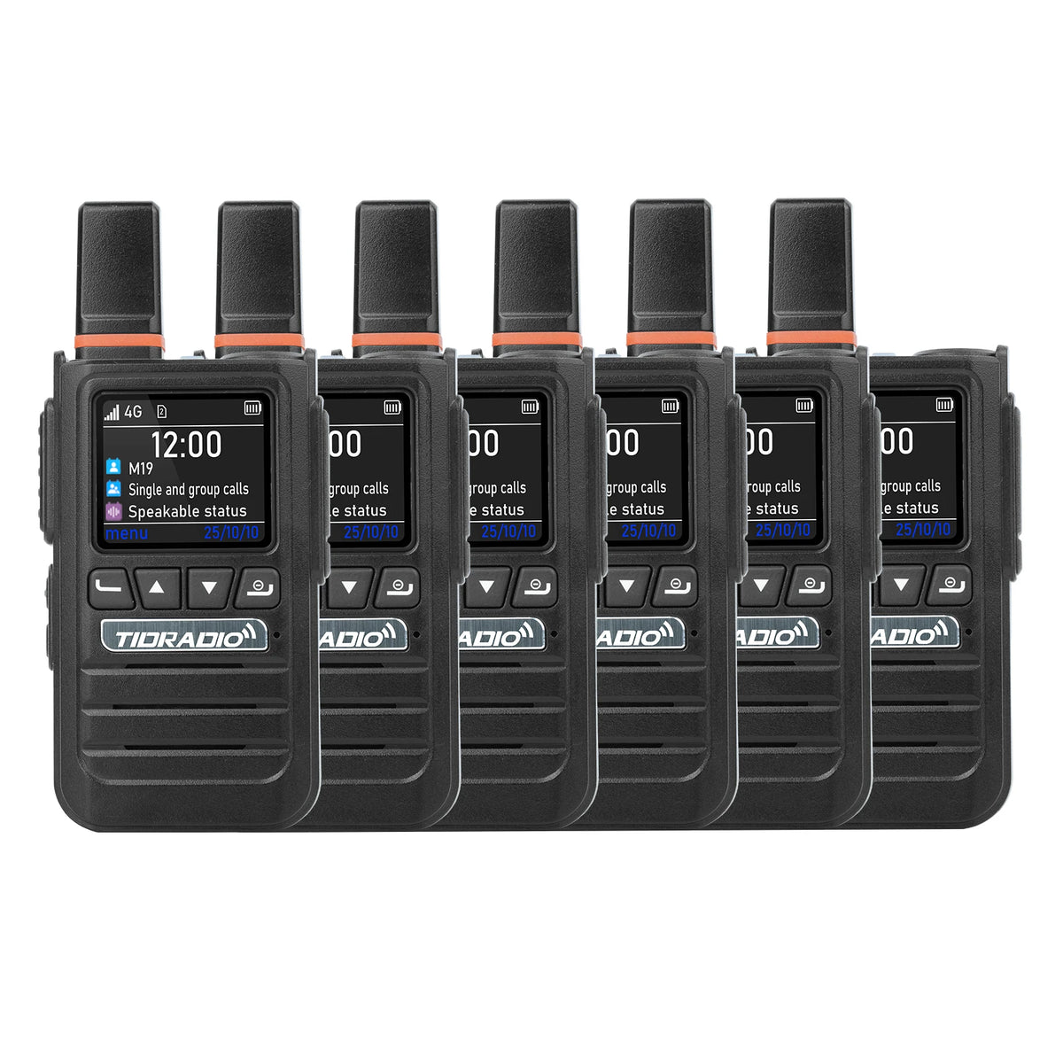 TIDRADIO TD-G19 Global POC Radio AI Noise Canceling Wireless Accessories 4G Walkie Talkie Long Range PTT Group Call Loud Audio
