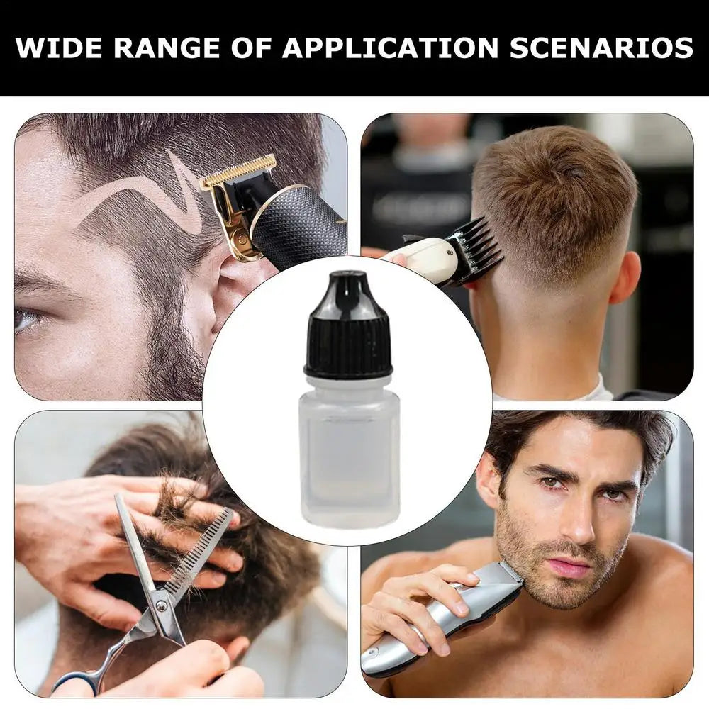 10pcs 3ML Hair Trimmer Oil Clippers Beard Shavers Lubricant Barber Oil For Clippers Reduces Friction  Hair Trimmer Care Oil