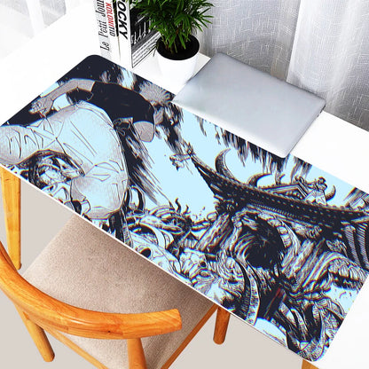 Mouse Pad Laptop Purple Japan Anime Gojo Mousepad XXL Non Slip Keyboard Rug PC J-jujutsu K-kaisen Extended Desk Mat For Boy Gift