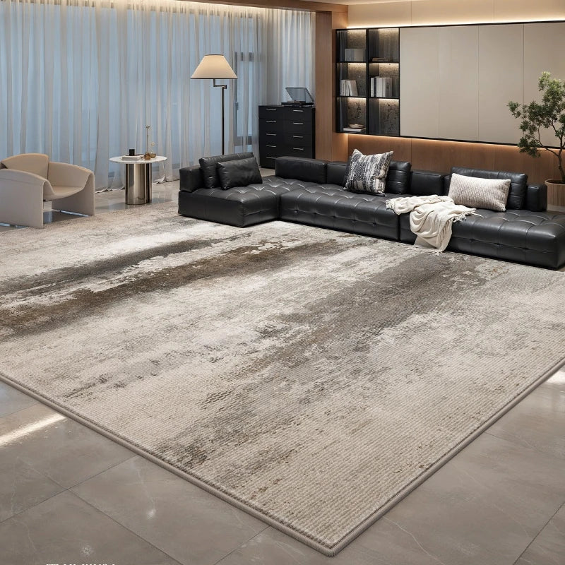 Large Area Living Room Decoration Washable Carpet Light Luxury Rugs for Bedroom Thick Plush Study Floor Mat Home Fluffy Soft Rug