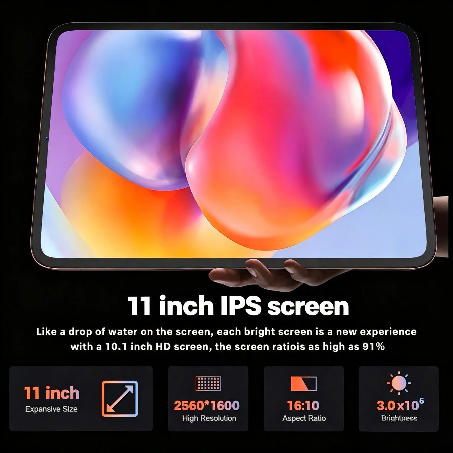 2026 5G Tablet Android 15 Brand New 11 inch 24GB RAM 2TB ROM Tablet Android 15 20000mAh 10Core WIFI Bluetooth Network Tablet