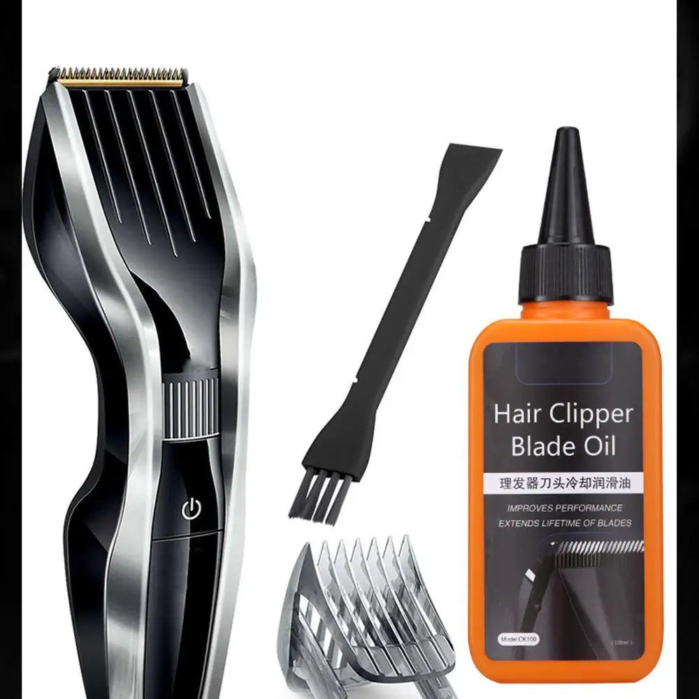 Hair Trimmer Blade Oil 100ml Electric Clipper Shaver Maintenance Oil Lubricant Prevent Rusting Sewing Hair Salon Clipper Oil