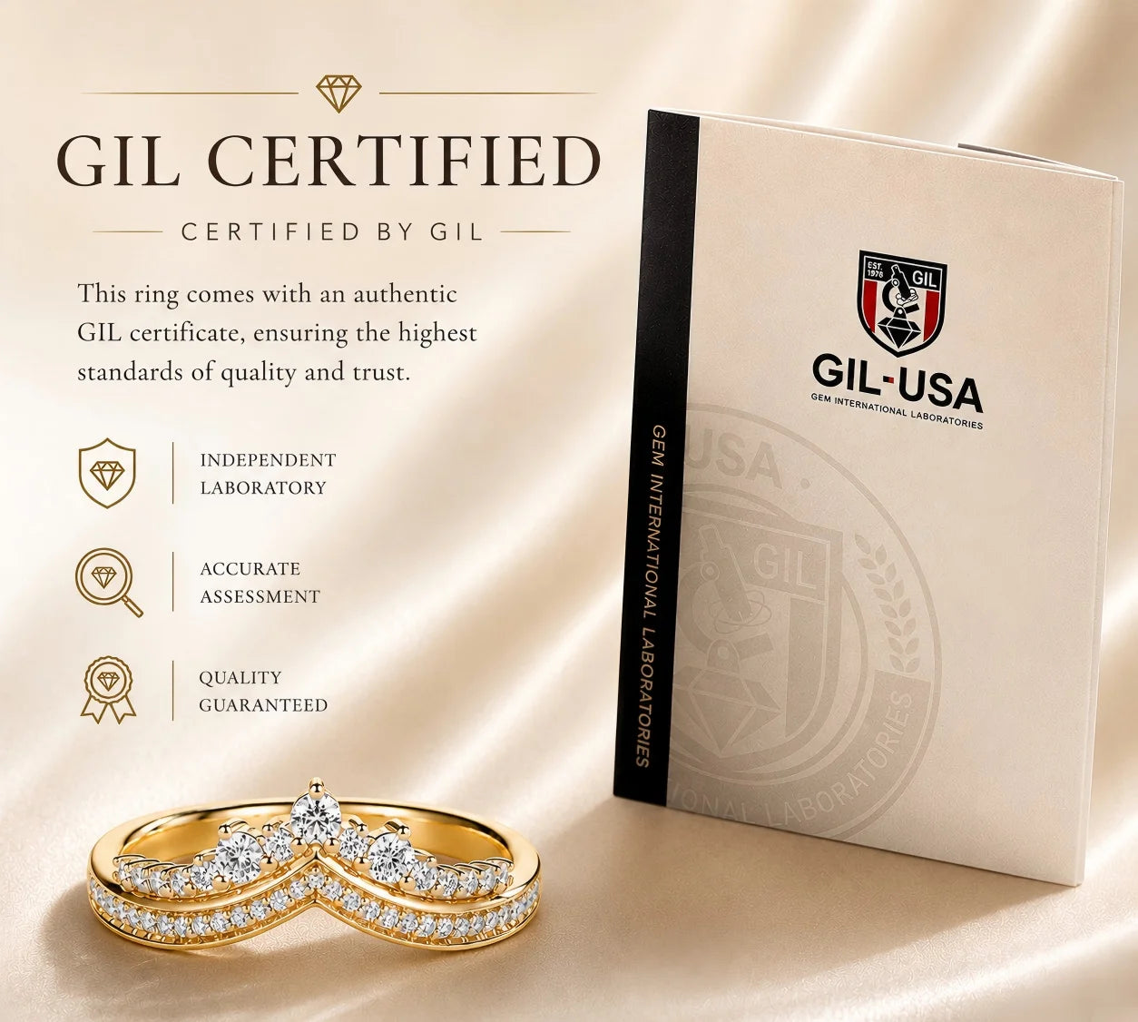 Custom Lab Grown Diamond Ring 9K 14K Gold 0.3cttw D Color VVS Clarity Engagement Promise Wedding Anniversary Ring for Women