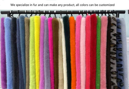 Slippers Ladies Summer Fluffy Mink Fur Slippers 100% Mink Fur Slippers Ladies Sandals 2021 Home Slippers Girls Outdoor Slippers