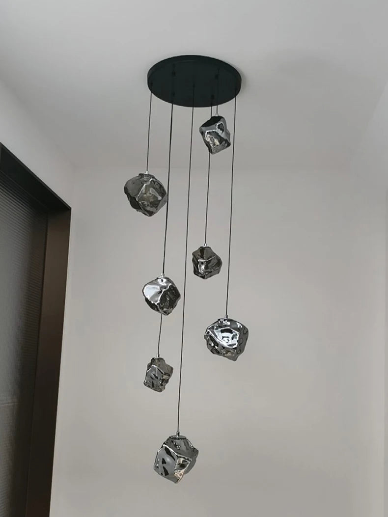 Modern Stair chandelier Pendant lights indoor lighting Ceiling lamp hanging light led Chandeliers for living room indoor lightin