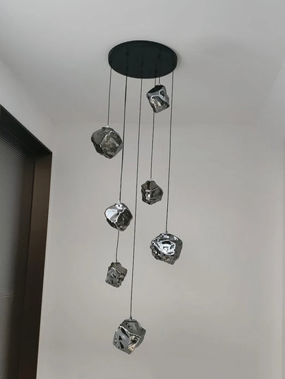 Modern Stair chandelier Pendant lights indoor lighting Ceiling lamp hanging light led Chandeliers for living room indoor lightin