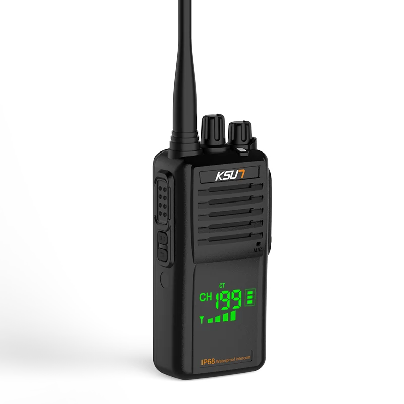KSUN Walkie Talkie Waterproof Walkie Talkie Long Range Communication VHF Radio Professional Transceivers Radio For Kayak P85