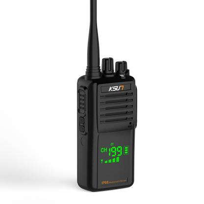 KSUN Walkie Talkie Waterproof Walkie Talkie Long Range Communication VHF Radio Professional Transceivers Radio For Kayak P85