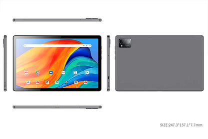 Global Version Unopened Tab16 Dual 4G Tablet 10.3 inch 2K FHD Android15 12GB+256GB ROM Tablet Laptop With SIM Card  Unisoc T616