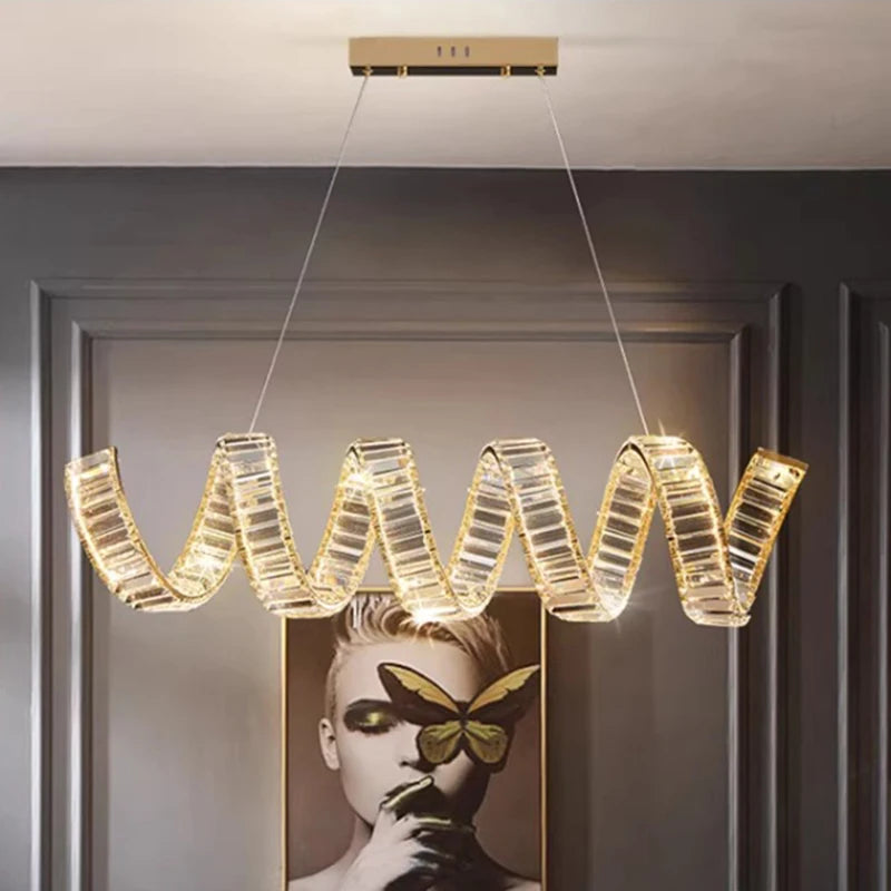 Nordic Minimalist Home Decor Lighting Fixtures, Living Room Bedroom Dining Room Indoor Chandelier Pendant Lights