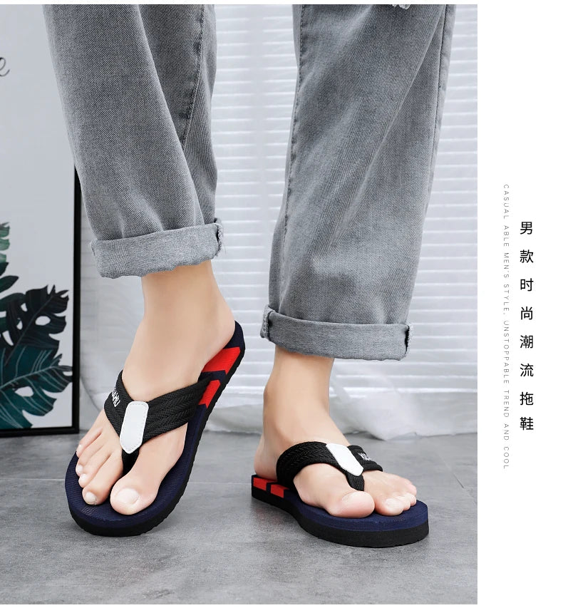 Men's Summer Flip Flops EVA Non Slip Slippers Soft High Quality Sandals Beach Indoor Slides Ultralight Fashion Orginal Shoes