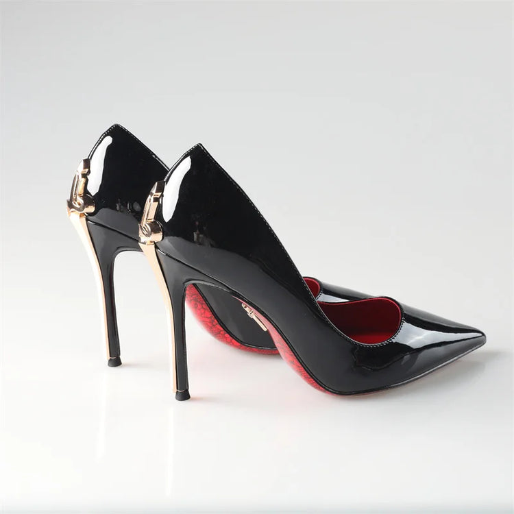 Alionly 2026 New 8CM Thin High Heels Pumps Women Pointed Toe Slip On Shoes Elegant Prom Wedding Stripper Ladies Sandals