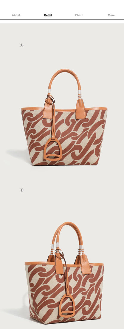 New Fashion Women's Tote Bag Trend Brand Versatile Shoulder Bag High Quality Temperament Crossbody Bag Designer Luxury Handbag