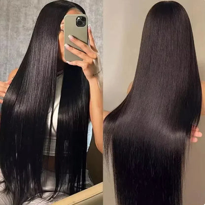 360 Full Hd Lace Front Wear And Go Glueless Straight Wig PreCut Lace Wig Pre plucked Brazilian Straight Human Hair Wig For Women