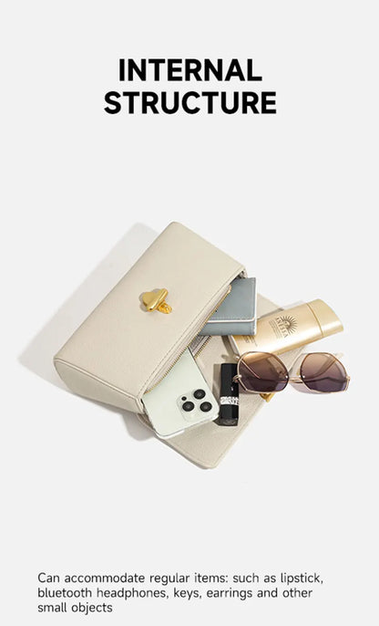 2025 New Women's Bag High Quality Genuine Leather Women Shoulder Bag Fashion Crossbody Square Bags Female Handbags