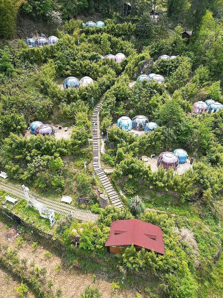 【Best-selling】Detachable Contemporary Villa/Mall Camping Outdoor Spherical Hotel Geodesic Glamping Bubble House Dome Tent