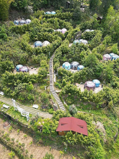 【Best-selling】Detachable Contemporary Villa/Mall Camping Outdoor Spherical Hotel Geodesic Glamping Bubble House Dome Tent