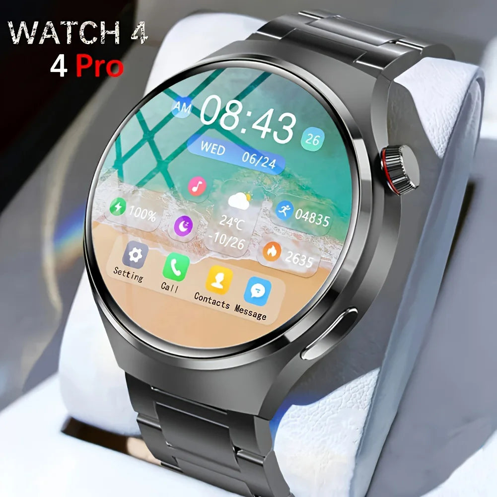 LAXASFIT 2026 New Smartwatch 1.52-inch HD Display Wireless Charging Bluetooth Calling Men's Sports Smart Watch
