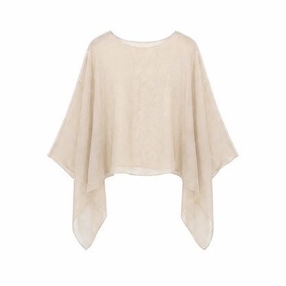 Multicolor Sun Protection Shawl Chiffon Thin Air-conditioned Sweater Travel Photography Vacation Trendy Scarf Summer Season