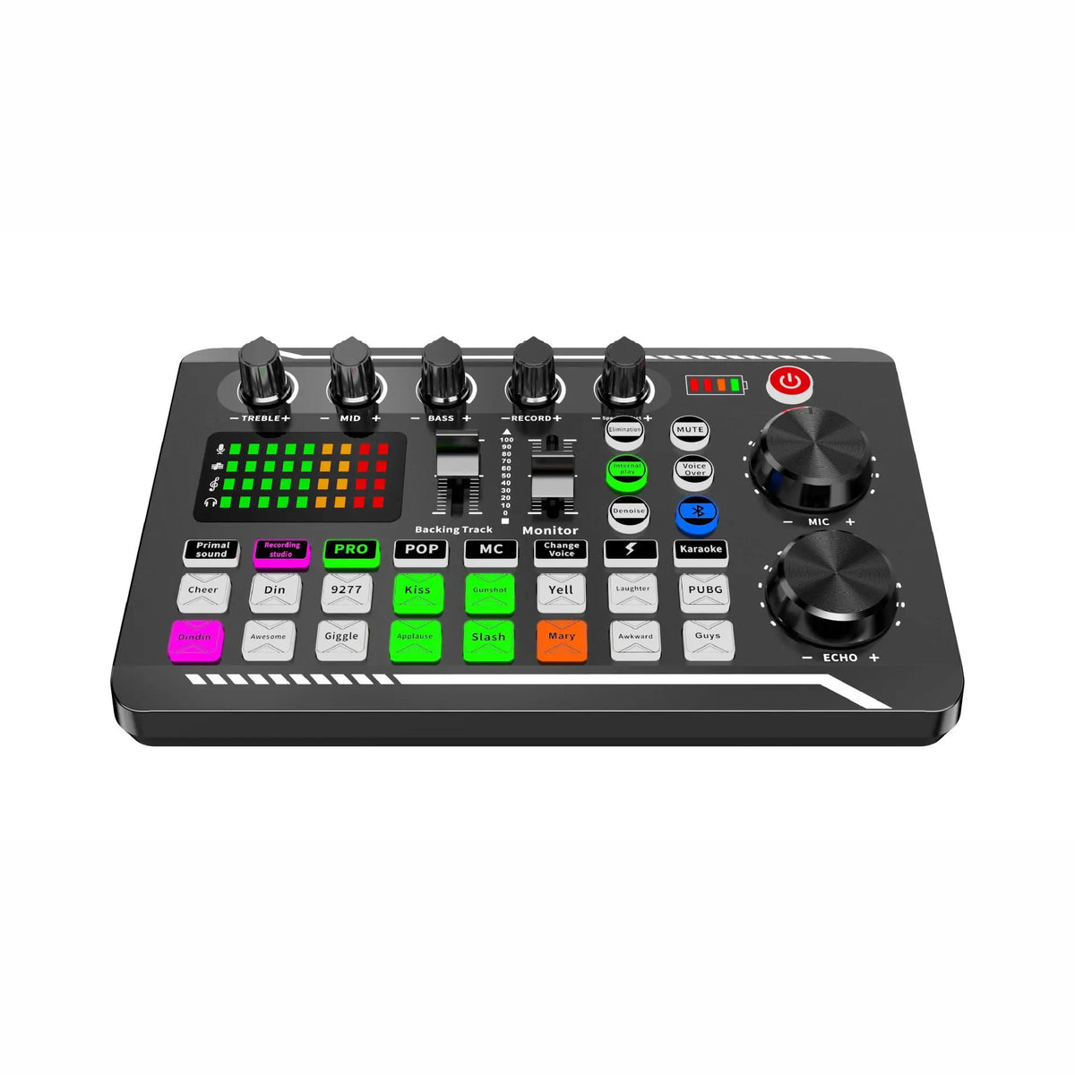 F998MAX English Podcast Equipment BM800 Condenser Microphone Set Live Broadcast Computer Live Voice Mixer F998 DJ Sound Card