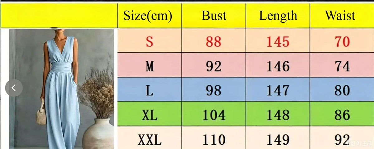 2026  V Neck Women's Jumpsuits Elegant Solid High Waist Rompers Casual Wide Leg Pants Pocket Overalls Vacation Outfit Loose