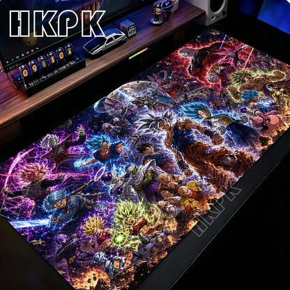 Anime Keyboard Gaming Accessories Laptop Office Carpet XXL Durable Gamer Mousepad Cool Dragon Ball Super Rubber Non-slip Deskmat