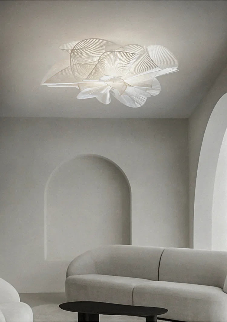 Nordic Classic Ceiling lamps Black/White PVC Modern Designer Lamp Bedroom Home Decor Lighting Dining Room LED Pendant Lights