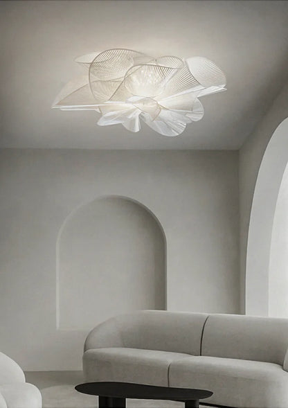 Nordic Classic Ceiling lamps Black/White PVC Modern Designer Lamp Bedroom Home Decor Lighting Dining Room LED Pendant Lights